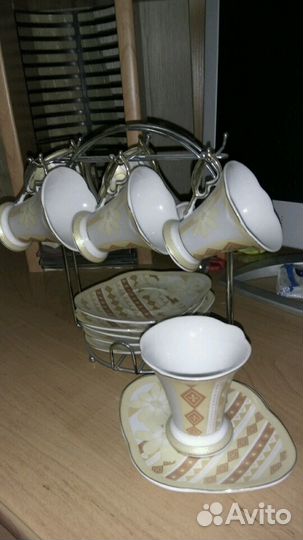 Кофейный сервиз,набор, новый