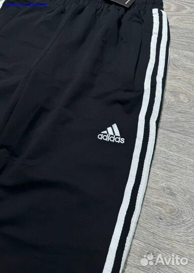 Спортивные штаны adidas новые хлопок