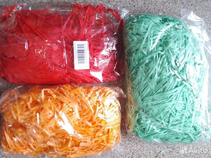 Бумажный наполнитель для подарков