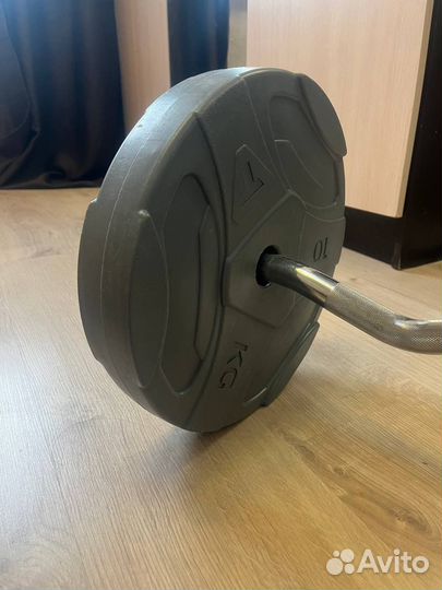 Гриф для штанги с блинами