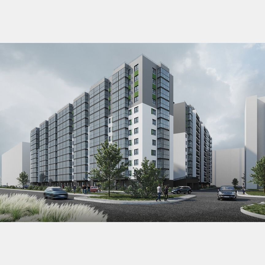 2-к. квартира, 46 м², 9/12 эт.