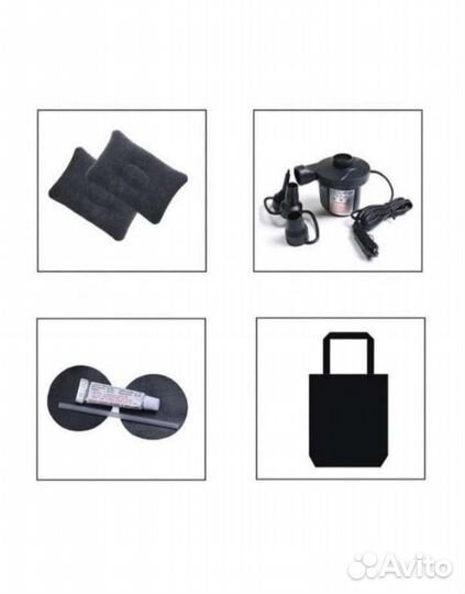 Надувной матрас в машину на задний сиденья универ