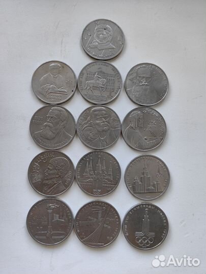 Юбилейные рубли СССР