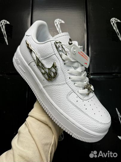 Кроссовки nike air force 1 low Molten Metal