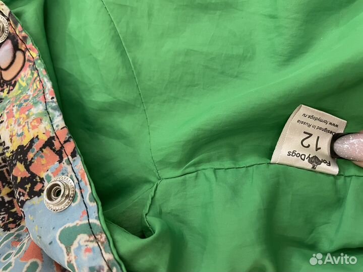 Дождевик (комбенизон) для собаки For my dogs