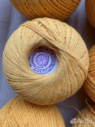 Нитки для вязания хлопок