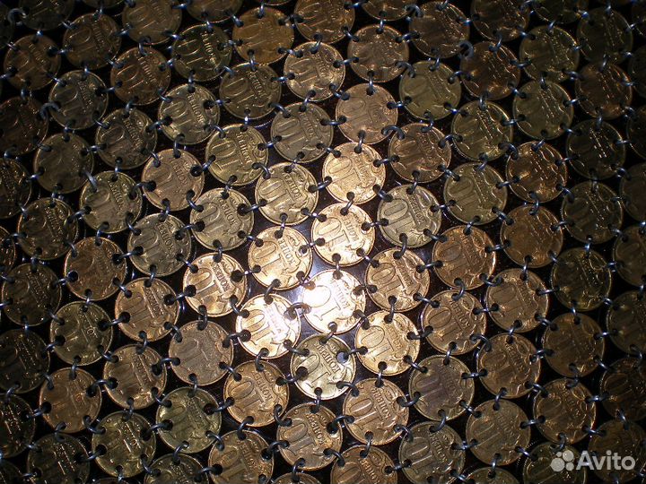 Кольчужный монетный ковер