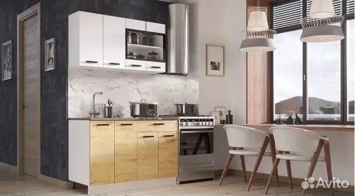 Кухонный гарнитур Брауни 1.20