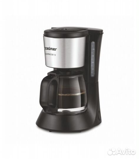Кофеварка Zelmer Capriccio ZCM1200 черный