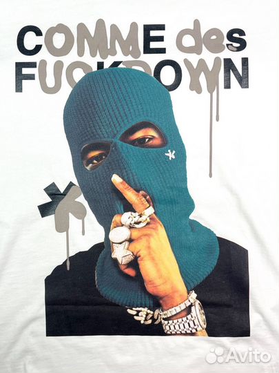 Футболка Comme des fuckdown