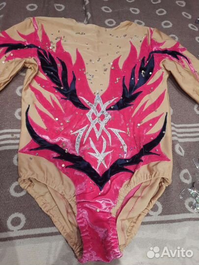 Новый Купальник для спортивной аэробики 134-146