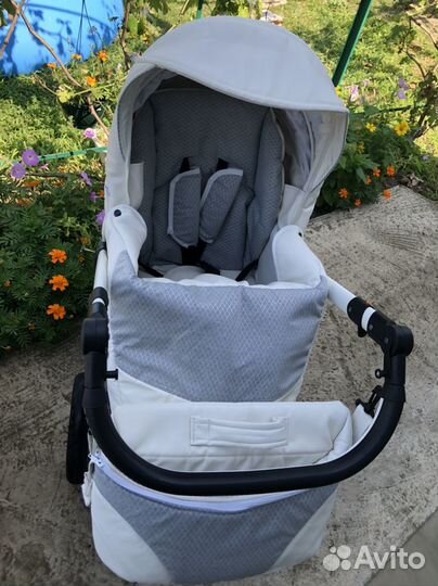 Коляска Adamex Carmen Indigo 2 в 1