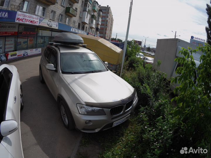 Багажник бокс на крышу BMW X3 F25 (2010-2017)