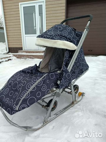 Коляска санки