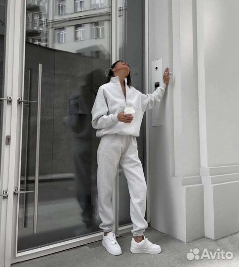 Новинка тёплый женский костюм