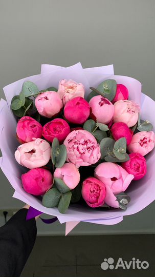 Цветы пионы