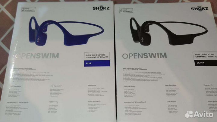Наушники с Mp3 Shokz OpenSwim