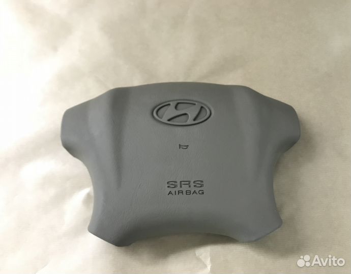 Рулевая накладка Hyundai Tucson (серый)