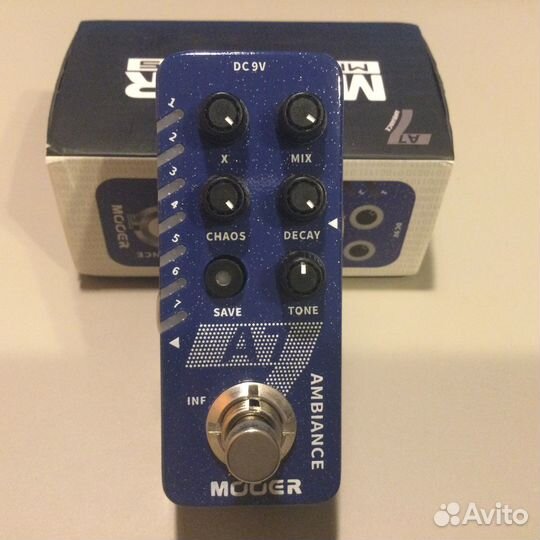 Гитарная педаль Mooer A7 Ambiance Reverb