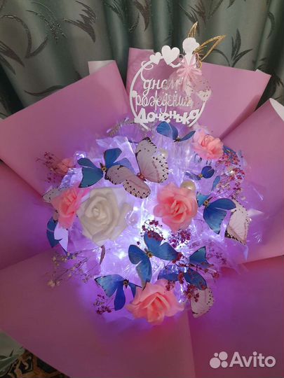 Букеты с бабочками