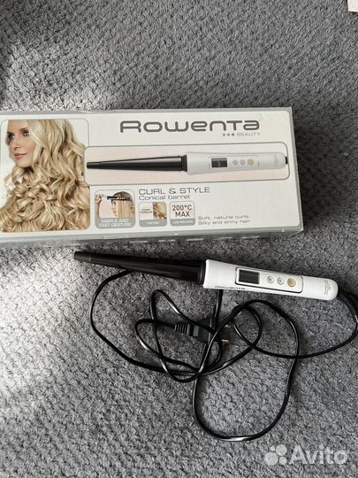 Конусная плойка для волос rowenta