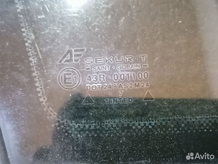 Стекло форт. перед. прав. двери Ford Galaxy