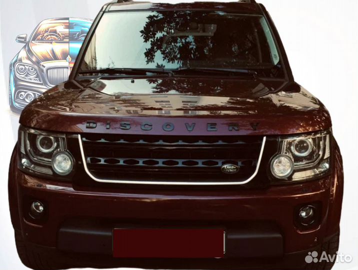 Решетка радиатора Land Rover Discovery 4