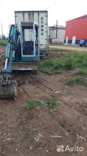 Услуги миниэксковатора