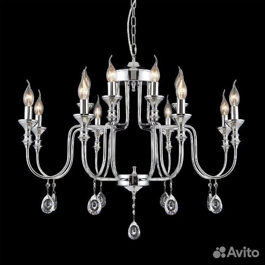 Citilux CL437221 Рига Хром подвесная люстра