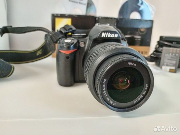 Зеркальный фотоаппарат nikon d3000