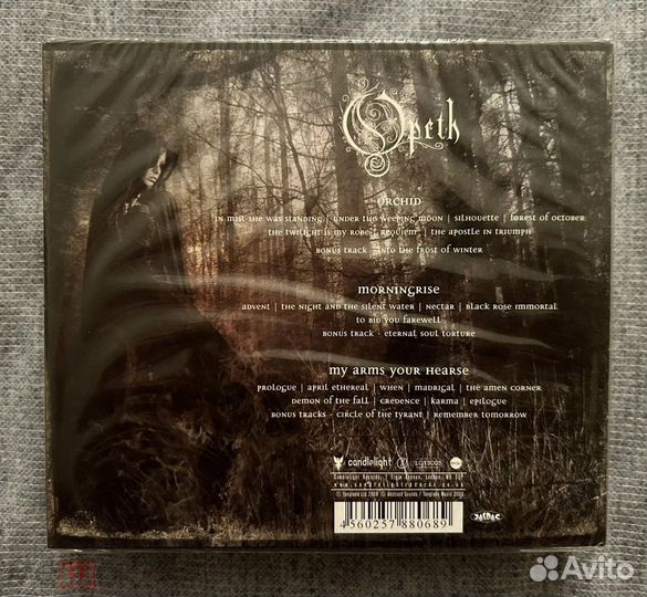 Opeth – The Candlelight Years (1995-1998,2008,CD)