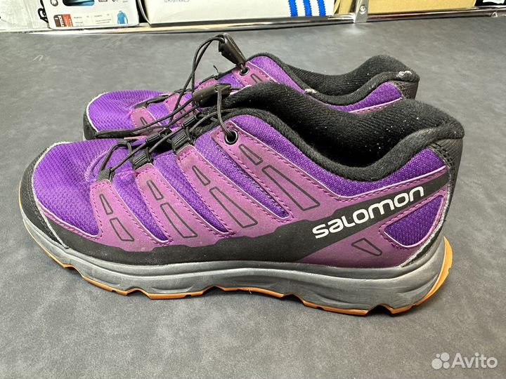Salomon Оригинал Женские Треккинговые Кроссовки 36