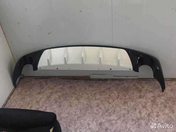 Задний дифузор с кислями мазда 6 2012 н.в