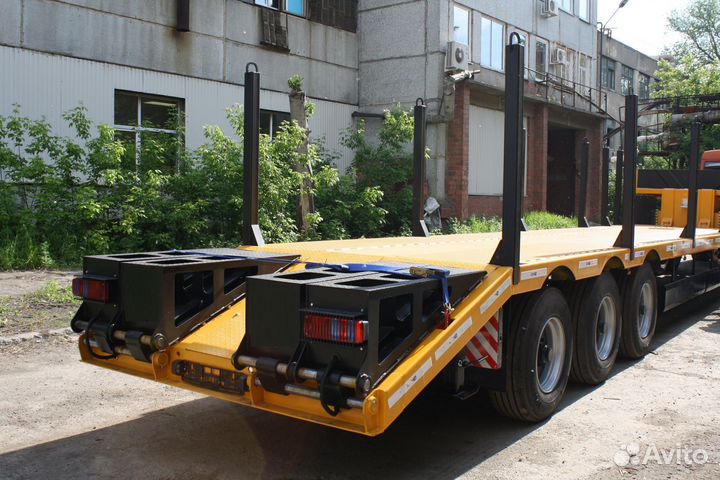 Полуприцеп трал (тяжеловоз) Авиком 98713-04 высокорамный, 2024