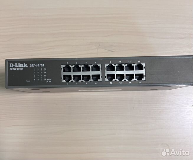Коммутатор (свитч) D-link Des-1016D