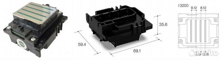 Печатающая головка принтера i3200-U1