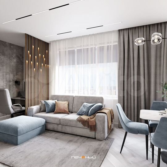 2-к. квартира, 56,9 м², 13/25 эт.