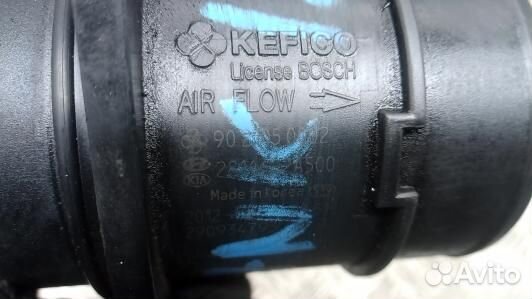 Расходомер воздуха дизельный KIA optima 3 (7NK18BP