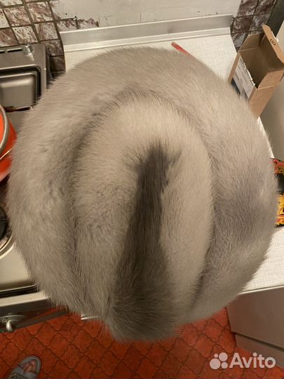 Шапка зимняя норковая женская