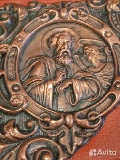 Евангелие старинная с цветными картинками дореволю