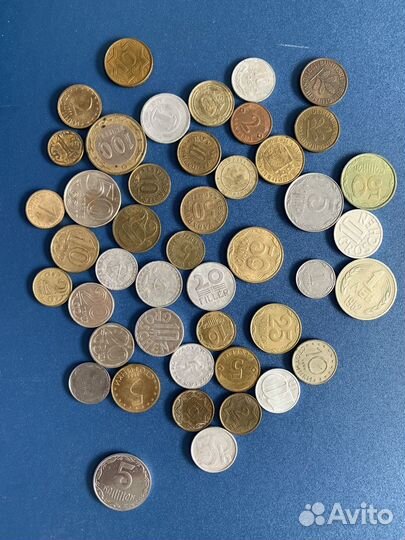 Набор иностранных монет