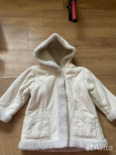 Дубленка для девочки 92