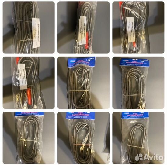 Тросс сантехнический 9мм и 13,5мм