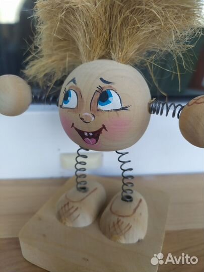 Сувенир домовёнок деревянный