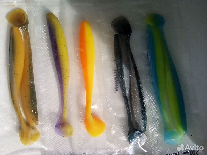 Рыболовные мягкие силиконовые приманки