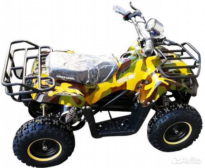 Квадроцикл электрический детский GreenCamel K40