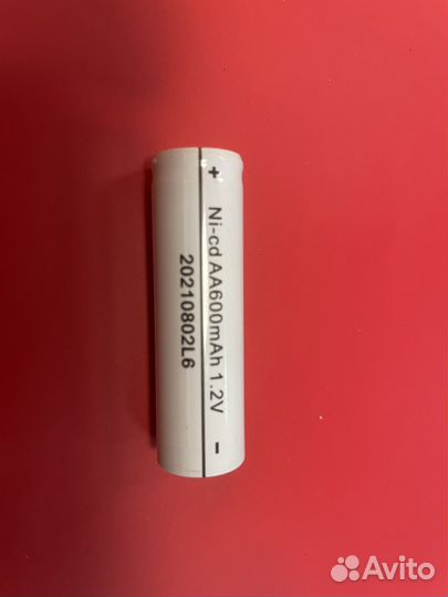 Аккумулятор ni-cd AA600 mah 1.2v