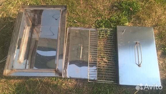 Коптильня с гидрозатвором нерж
