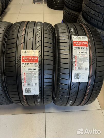 Kumho Ecsta PS71 SUV 285/40 R21 и 315/35 R21 111Y