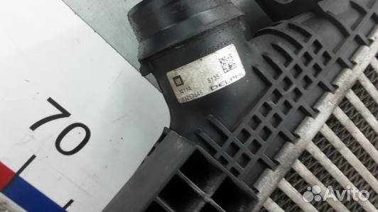 Радиатор интеркуллера opel astra GTC (EEA26KC01)